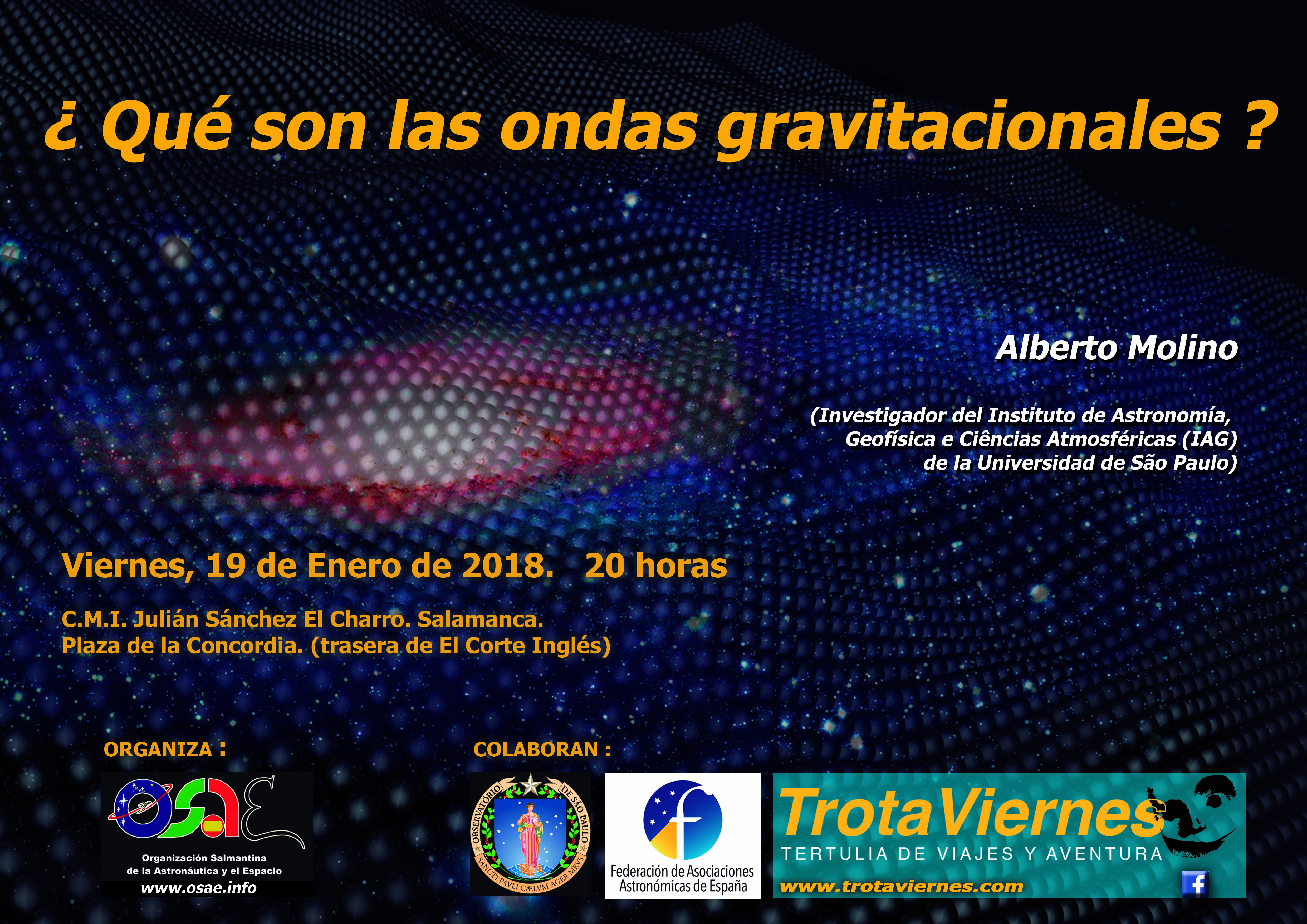 Cartel Ondas Gravitacionales