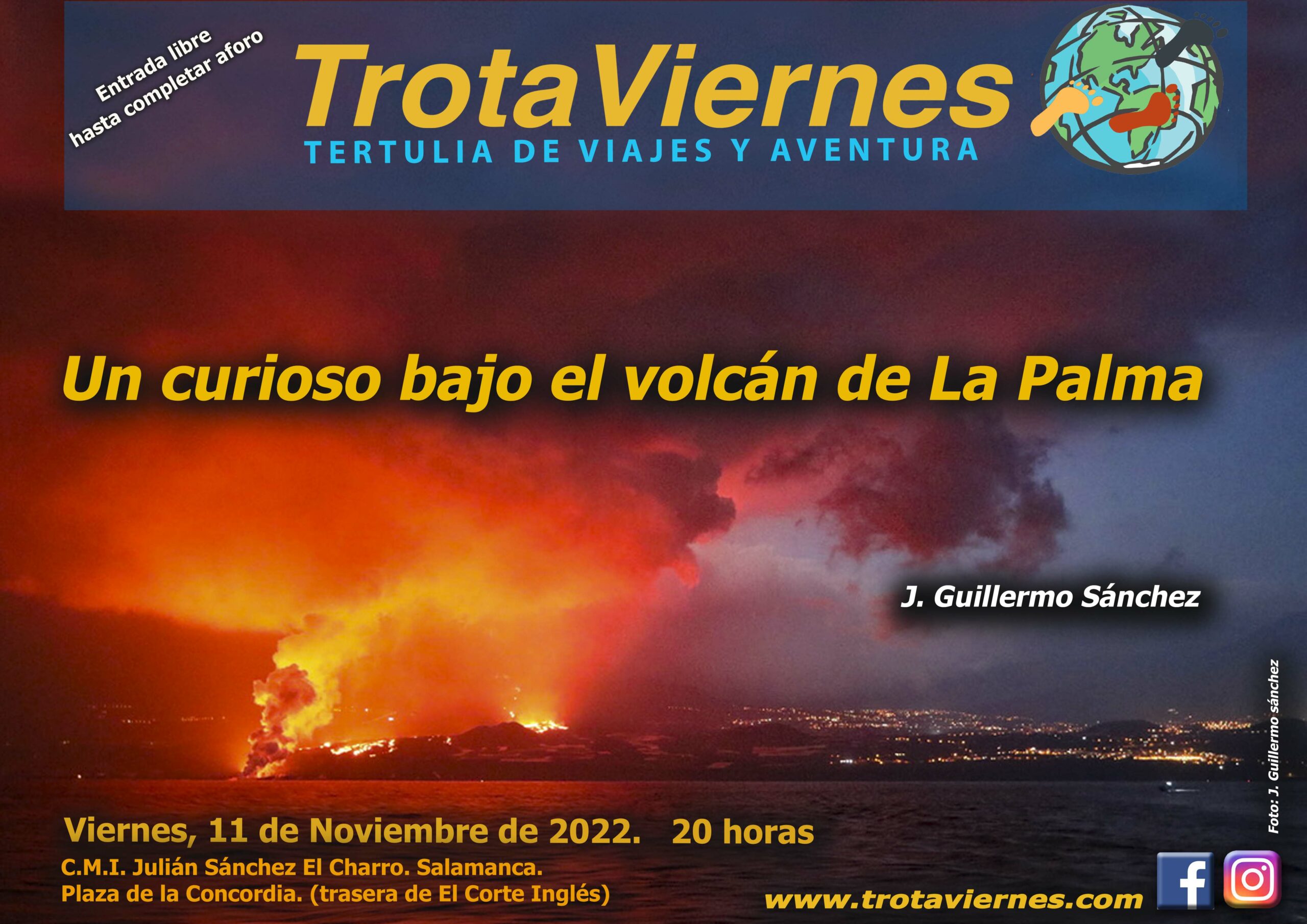 Cartel Volcán de La Palma scaled